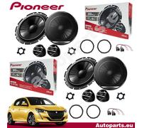 Kit 8 Enceintes Pioneer Avant Et Arrière Pour Alfa Romeo 147