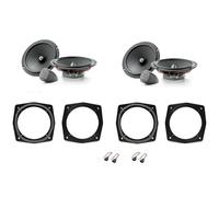 Kit 8 Haut-Parleurs Focal Universels Pour Mitsubishi Pajero V80 3 Portes Court