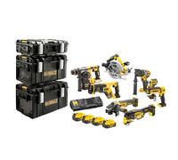 Kit 8 outils 18 V 5 Ah - DCD996/DCF887/DCL050/DCS570/DCG405/DCS367/DCH273/DCS355 - DCK853P4-QW - DEWALT