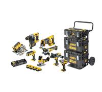 Kit 8 outils 18 V 5 Ah - DCD996/DCF894/DCL050/DCS570/DCG405/DCS367/DCH273/DCS355 - DCK856P4-QW - DEWALT