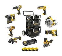 Kit 8 outils DEWALT DCK856P4-QW XR 18V + 4 batteries 5Ah Li-Ion