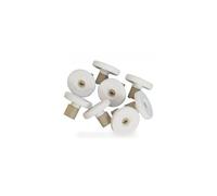 Kit 8 Roulettes Inf +Axes Pour Lave Vaisselle Arthur Martin Electrolux Faure