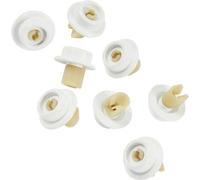 Kit 8 Roulettes Pour Panier Inférieur De Lave-Vaisselle 50279059005 Faure Arthur Martin