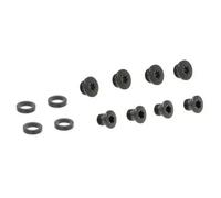 Kit 8 vis + 4 entretoise pédalier Campagnolo Chorus Noir