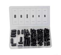 Kit 80 Capuchons Tuyau Dépression Résistant Chaleur | 6 tailles variées, ajustement serré, empêche fuites pour vide, usage carburateur et collecteur, matériau souple