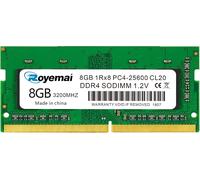 Kit 8go DDR4 25600 3200 PC4-25600S 8Go DDR4 Sodimm 1Rx8 1,2 V CL21 Mémoire RAM Mémoire Portable