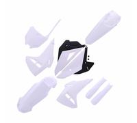 POLISPORT 91599 - Kit plastiques complet compatible avec Honda CRF 250R/450R 25' - Design OEM avec ajustement parfait, matériau résistant, installation facile et durabilité, couleur blanche