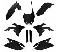 Polisport Off Road Mx Full Suzuki Rmz250 19-24/rmz450 18-24 Plastics Kit Noir