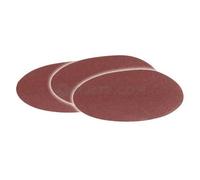 Scheppach 7903301701 Accessoire pour ponceuse/Kit Papier abrasif velcro, convient pour les Ponceuse à bande et à bts700, grain 80/120/180, diamètre 125 mm