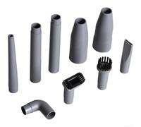 Kit 9 Embouts Aspirateur 32mm 35mm Kit 9 Embouts Aspirateur | 9 polyvalentes, brosse crin pour cheval douce, suceur fente pour précis, compatible 32-35mm, nettoyage complet