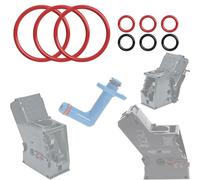 KIT 9 JOINTS ENTRETIEN RACCORD DE SORTIE ÉTANCHÉITÉ PISTON UNITÉ D'INFUSION MACHINE À CAFÉ REMPLACEMENT COMPATIBLE AVEC SIEMENS EQ5 EQ6 EQ7 EQ8 BOSCH VERO NEFF GAGGENAU ETC… (BROSSE)
