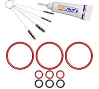 KIT 9 JOINTS ENTRETIEN RACCORD DE SORTIE ÉTANCHÉITÉ PISTON UNITÉ D'INFUSION MACHINE À CAFÉ REMPLACEMENT COMPATIBLE AVEC SIEMENS EQ5 EQ6 EQ7 EQ8 BOSCH VERO NEFF GAGGENAU ETC…