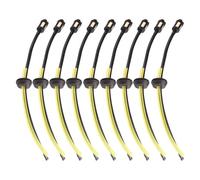 Kit 9 pièces durites essence universelles tondeuse débroussailleuse avec filtres carburant - tuyaux remplacement diamètre 18-19 mm compatibles moteurs 2T/4T outils jardin