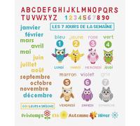 Kit À Broder Au Point De Croix Apprendre Les Jours