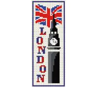 Kit À Broder Point De Croix Marque Page Big-Ben