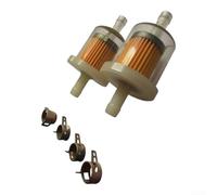 Kit à Carburant Inline pour Moto 125cc 150cc Transparent pour Haute Densité avec Colliers Métalliques pour Dirt Bike
