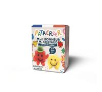 Kit à fabriquer mmebonheur & mrcostaud en pâte à modeler