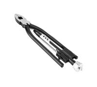 Kit à fil sécurité - Outil réversible portable de 15 et 23 cm - Pince auto-retour | Pour Aviation, Machinerie, Véhicules, Aéroport, Garages, Intérieurs