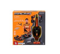 Kit à monter Bburago Racing F1 SF 2024 McLaren MCL38 #Norris avec casque et stand