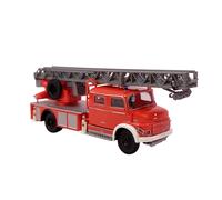 Kit à monter et à peindre, Mercedes, L 1519 DLK 30, camion de pompier - BREKINA