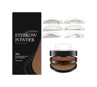 Kit à sourcils Résistant à l'eau longue tenue anti-bavure finition | Kit de teinture et coloration des sourcils en poudre Pour Utilisation à la Maison au Mariage Photographie Rendez-vous