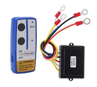 Kit à Télécommande de Treuil sans Fil, Badlands Trewch Remote avec Récepteur 12V 24V pour Le VUT Truc SUV (Blue)