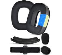 Kit A50 Gen 4 Mod - Coussinets et bandeau de rechange defean compatibles avec le casque Astro A50 Gen 4, coussinets d'oreille, mousse antibruit haute densité, épaisseur supplémentaire