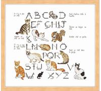 Kit Abécédaire Expression Chat 45x50 Cm