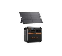 Kit AC180P Station électrique portable avec Panneau Solaire 100W, 1440Wh, générateur solaire 2 *AC 1800W (2700W Max.)