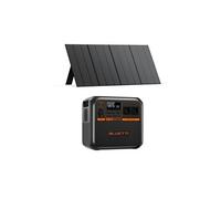 Kit AC180P Station électrique portable avec Panneau Solaire 350W, 1440Wh, générateur solaire 2 *AC 1800W (2700W Max.)
