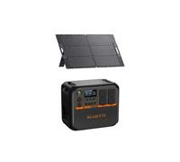 Kit AC200PL Station électrique professionnelle avec Panneau Solaire 100W, 2304Wh, générateur solaire 4 *AC 2400W