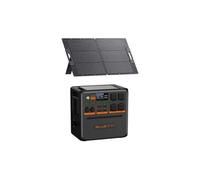 Kit AC240P IP65 Station électrique professionnelle avec Panneau Solaire 100W, 1843Wh, générateur solaire 4 *AC 2400W