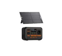Kit AC2P Station électrique portable avec Panneau Solaire 100W, 230Wh, générateur solaire 1 *AC 300W (600W Max.)