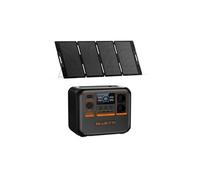 Kit AC70P Station électrique portable avec Panneau Solaire 200W, 864Wh LiFePO4, générateur solaire 2*AC 1000W