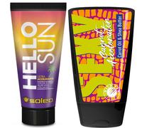Kit accélérateur de bronzage Soleo Hello Sun + Wild Tan Sexy Carrot