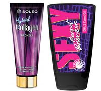 Kit accélérateur de bronzage Soleo Hybrid Collagen + Wild Tan Sexy Carrot
