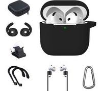 Kit accessoires 7-en-1 On Earz Mobile Gear pour AirPods 4 Noir E