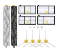 Kit accessoires - AIMOONSA - iRobot Roomba 800/900 - 4 filtres - 2 rouleaux caoutchouc - 4 brosses latérales