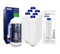 Kit accessoires Aquafloow pour cafetière DeLonghi ECAM 22.110.SB - Détartrant + 6 filtres