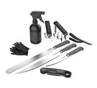 Kit Accessoires Barbecue Complet 18 Ustensiles BBQ - Découpe, Effilochage, Haute qualité PIT BOSS Noir G