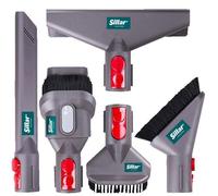 Kit accessoires brosses Sillar compatible Dyson V7, V8, V10, V11, V8 15, SV10, SV11 embouts aspirateur nettoyage maison