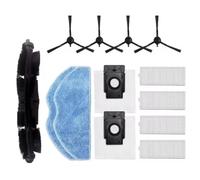 Kit Accessoires Compatible Avec 360 S8 Compatible Avec Rowenta X-Plorer 75S | Serpillères en microfibre Compatible plusieurs marques Kit d'entretien complet Filtres HEPA lavables(2 set)