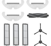 Dreame Kit d'accessoires pour D10s Plus, comprenant 1 brosse principale, 2 brosses latérales, 3 filtres et 3 serpillières - Original et compatible