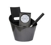 Harvia Kit D\'Accessoires En Acier Noir