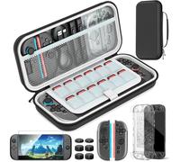 Kit Accessoires Nintendo Switch 2 : Housse Pochette + Coque Dockable + Protection d'Écran