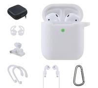 On-earz Kit accessoires Mobile Gear 7 en 1 pour AirPods 1/2 Blanc