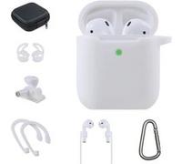 Kit accessoires On Earz Mobile Gear 7 en 1 pour Apple AirPods 1 et 2 Blanc