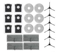 Kit Accessoires pour dreame pour l40 Ultra A 14 Kit Accessoires(22pcs) | 14 incluses, sacs étanches, brosses latérales, chiffons microfibres, filtres haute efficacité