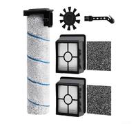 Kit Accessoires pour x-clean 4 GZ503 Rouleau Brosse Kit Accessoires(A) | pour x-clean 2, rouleau doux, protège sols fragiles, rayures, parquet délicat, entretien sûr
