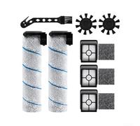 Kit Accessoires pour x-clean 4 GZ503 Rouleau Brosse Kit Accessoires(B) | pour x-clean 2, rouleau doux, protège sols fragiles, rayures, parquet délicat, entretien sûr